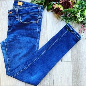 Pilcro and Letterpress mid-rise skinny jeans